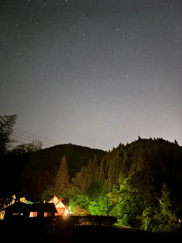 星降る夜の灯り