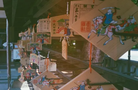 願いを繋ぐ、古都の風景