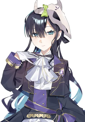 角とリボンの正装タイム