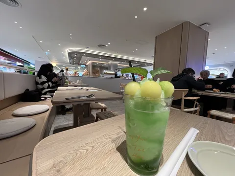 涼やかなメロンドリンク