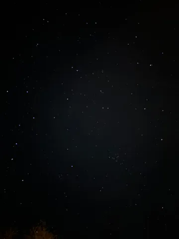 星空に浮かぶ静寂