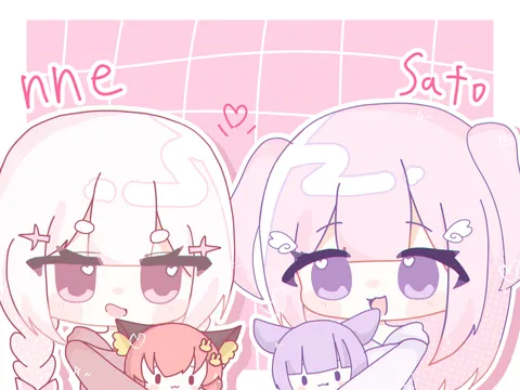 かわいさ満点！ゆめかわツインズ