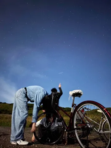 星降る夜の秘密基地