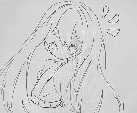 困り顔が愛らしい、ふんわりショートヘア