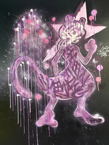 パープルに滴るスター★