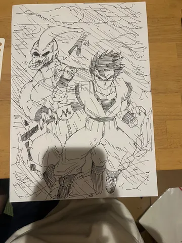 風を切る影絵バトル
