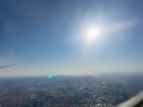 空と街、広がる光景