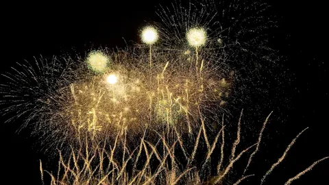 夜空に咲く金色の記憶