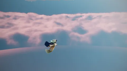 空を翔ける、風の子供