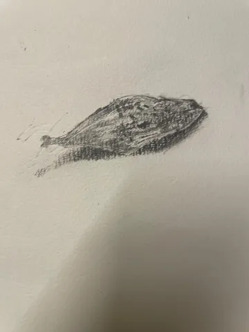 静かな一筆の形