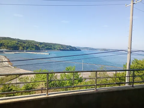 海と空のさわやかな境界線