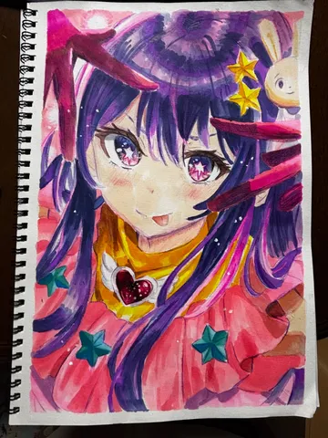 星降る紫のパレード