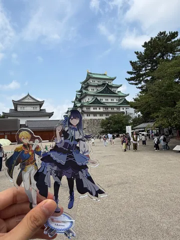 お城と推し、どっちも主役！