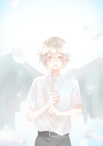 光と翼が紡ぐ朝の光景