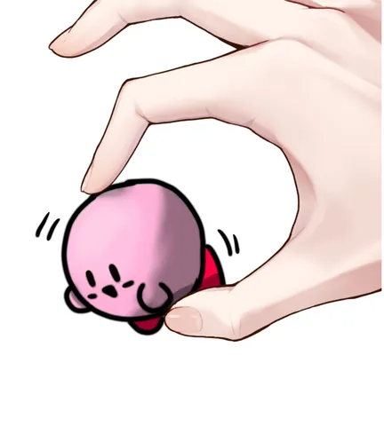 ちっちゃいカービィ、ぎゅっ！