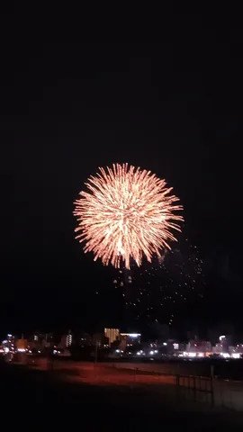 夜空に咲く、光の花火