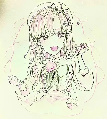 乙女チックな落書きタイム