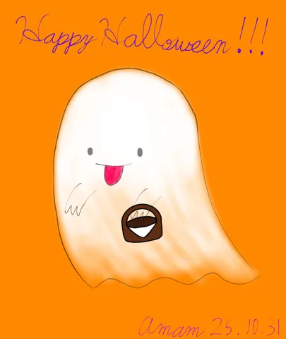 ハロウィンおばけのいたずら