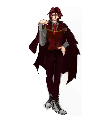 深紅をまとう静かな存在感