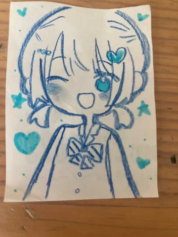 青い風をまとったスマイル