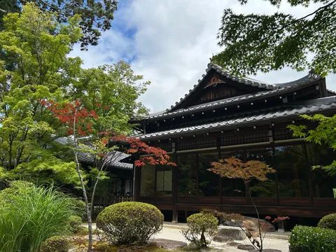 古都の静謐、新緑と紅葉のコントラスト