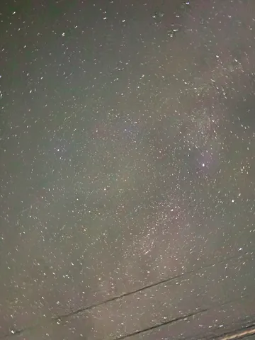 星降る夜空の静寂