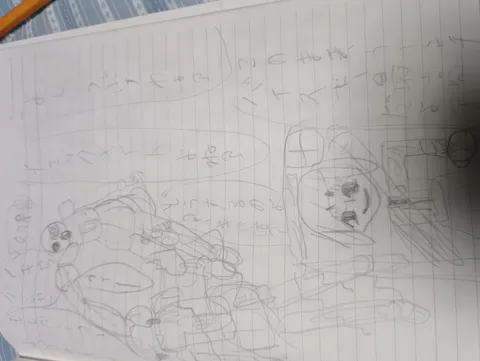 鉛筆の線が織りなす物語