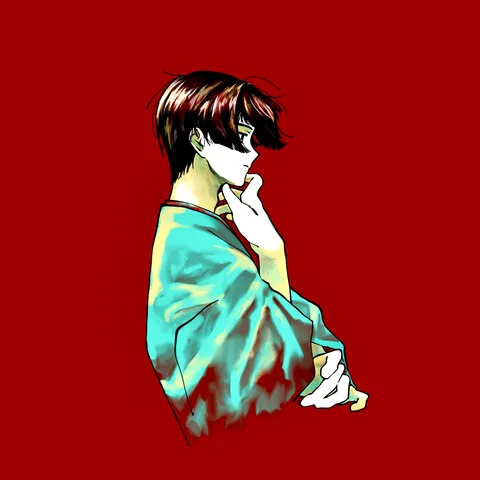 静寂に佇む思索の姿