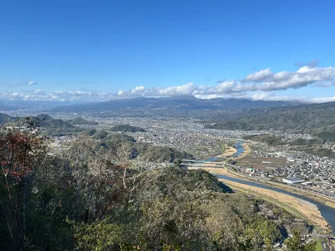 悠久の川と都市のパノラマ