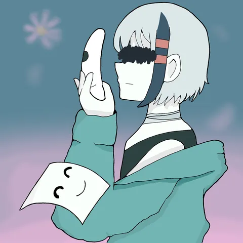 仮面の下の表情