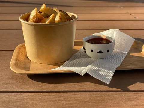 ポテトとディップの午後のひととき