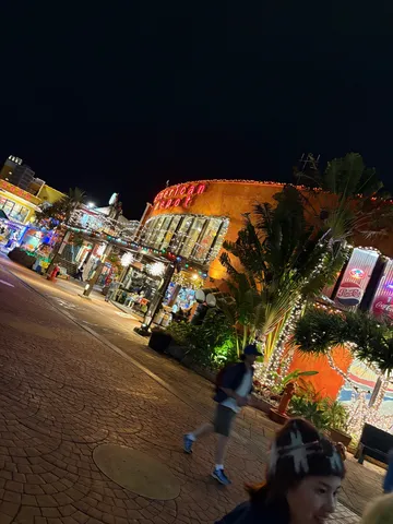 ネオン輝く異国情緒あふれる夜