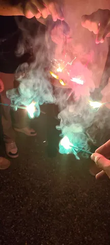 夜空を彩る光の軌跡