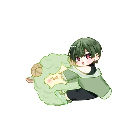 ふわもこに抱かれる瞬間