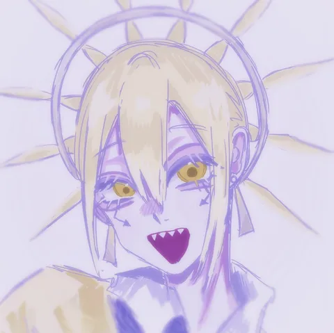 神秘的な微笑み、妖しい光