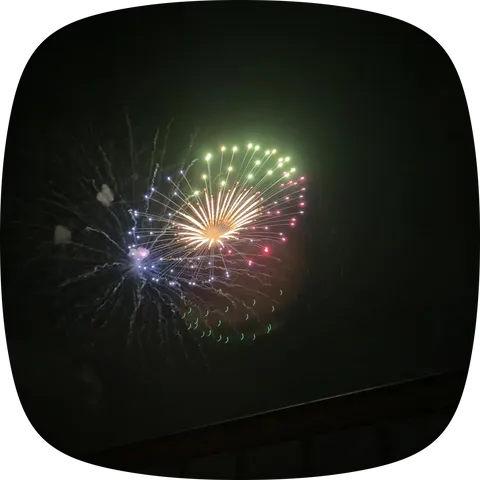 夜空に咲いた、未来への花火