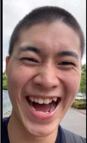 爆笑！至近距離の表情