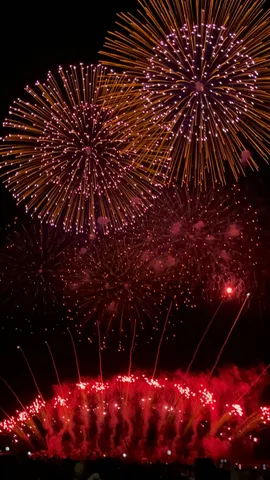 夜空に咲く花火の呼吸