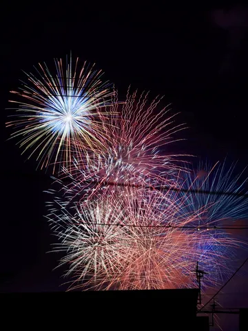 夜空に咲く光のカーニバル