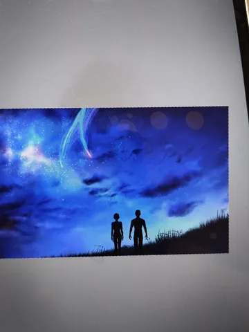 星空に浮かぶ二人の影