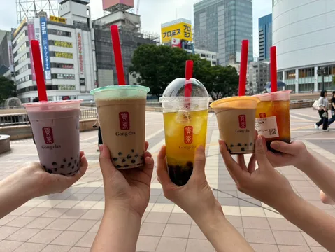 映えの渋滞？貢茶が5連発！