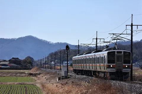 旅情を誘う、ローカル線の風景