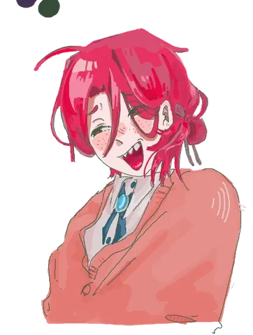 いたずらっ子みたいな舌ったらずな笑顔