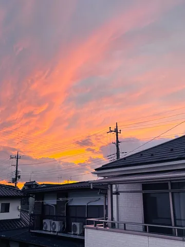 夕景のやさしい刻印