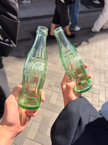 懐かしの瓶を、乾杯！