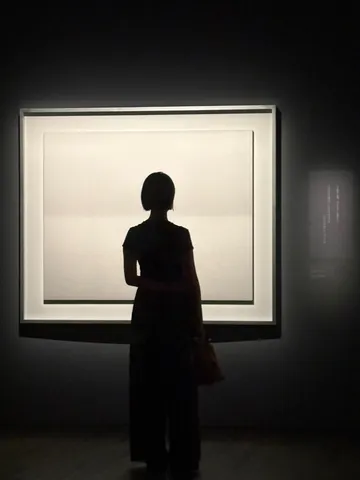 静寂と光のアート鑑賞