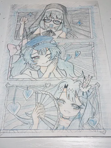 蒼い風景の三幕