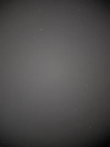 静寂に満ちた星空