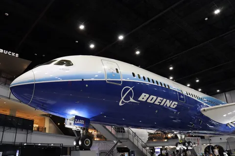 圧倒的な存在感の旅客機