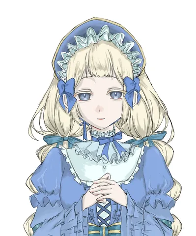 お嬢様風のクラシカルな装い